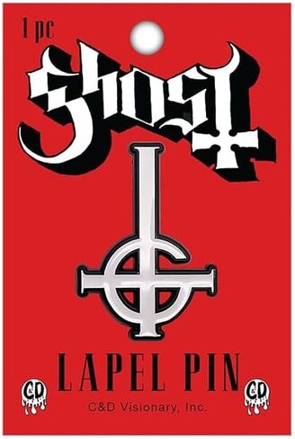 Ghost Grucifix Metal Lapel Pin in Kuwait