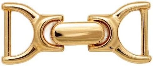 Buckle Gold Metal Closure, Metal Clasps 2-3/8"W x 1" H by Each, TR-11147 in Saudi Arabia