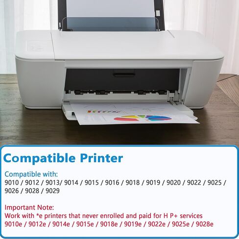 962XL Black Ink Cartridges Combo Pack Replacement for HP 962 XL Work for 9010e 9012 9020e 9019 9010 9015 9025e 9020 9018e 9018 Printers and 9025 9012e Series Printer V24.3.1 Chips (2 Pack Black) in Saudi Arabia
