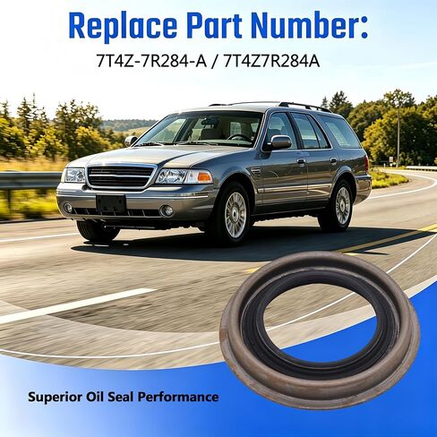 7T4Z-7R284-A Transfer Case Output Shaft Seal, 7T4Z7R284A Oil Seal Assembly Compatible with 2007-2019 Ford Edge/Explorer/Flex/Taurus, 2007-2012 Fusion, Lincoln MKT/MKZ/MKX/Continental in Saudi Arabia