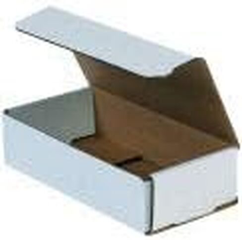 The Packaging Wholesalers 8 x 4 x 2-Inch Inches Corrugated Mailer, 50-Count (BSM842) in Kuwait