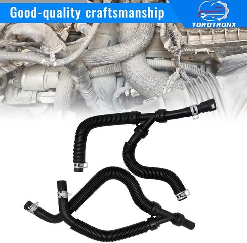 2Pcs 626-307 HVAC Heater Hose Fit for Dodge Grand Caravan Chrysler Town & Country 2008-2009 for Volkswagen Routan 2008-2010 Heater Hose Pipe 4677603AB 4677603AC in Saudi Arabia