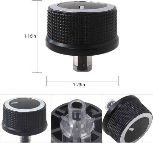 GRABOTE 3 قطعة 84141127 A/C سخان درجة الحرارة مقبض التحكم استبدال لشفروليه اكسبريس 2500 3500 2008-2021 in Kuwait
