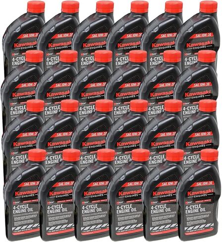 Kawasaki 24PK Quart Genuine OEM 4 Cycle Engine Oil K-TECH SAE 10W-30 99969-6081 in Kuwait