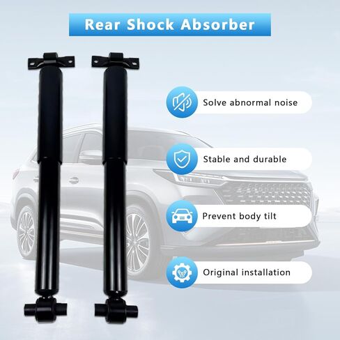 Rear Air Shocks Absorber Strut 349151 Compatible with 2009-2015 Honda Pilot, OEM 52610SZAA04, 52610SZAA51 2 Pack in Saudi Arabia