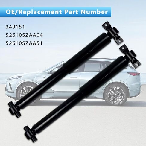 Rear Air Shocks Absorber Strut 349151 Compatible with 2009-2015 Honda Pilot, OEM 52610SZAA04, 52610SZAA51 2 Pack in Saudi Arabia