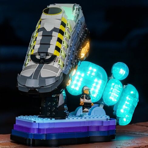 إضاءة LED متوافقة مع LEGO Nike Air Max 95 43025 - JUST Lights، مجموعة إضاءة متوافقة مع LEGO 43025، غير متضمنة النموذج in Kuwait