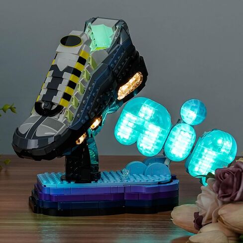 إضاءة LED متوافقة مع LEGO Nike Air Max 95 43025 - JUST Lights، مجموعة إضاءة متوافقة مع LEGO 43025، غير متضمنة النموذج in Kuwait