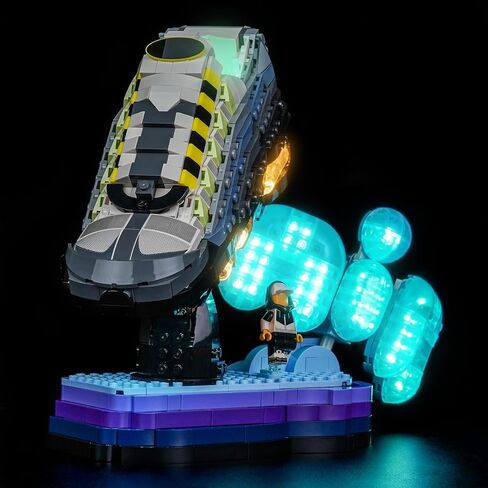 إضاءة LED متوافقة مع LEGO Nike Air Max 95 43025 - JUST Lights، مجموعة إضاءة متوافقة مع LEGO 43025، غير متضمنة النموذج in Kuwait