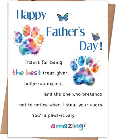 Father's Day Card for Husband, Fathers Day Card Gifts for Husband from Wife, Father's Day Card Gift for Hubby, Fathers Day Decorations in Saudi Arabia