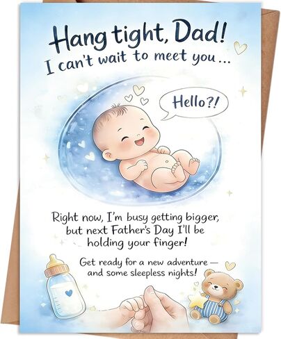 Father's Day Card for Husband, Fathers Day Card Gifts for Husband from Wife, Father's Day Card Gift for Hubby, Fathers Day Decorations in Saudi Arabia