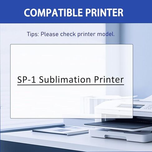 خراطيش حبر التسامي SP-1 SP01 عبوة واحدة 53 مل، متوافقة مع حبر طابعة التسامي Brother SP1 SP-1 SP01C سماوي in Kuwait