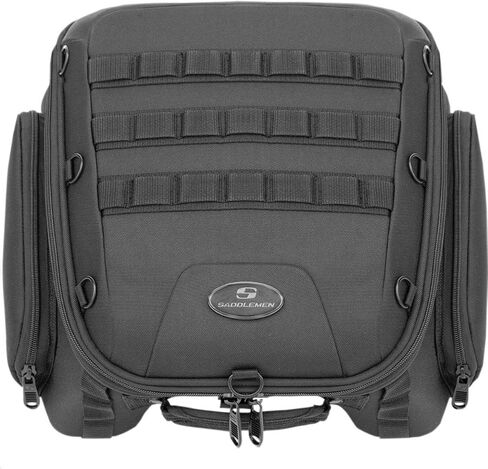 Saddlemen TS1620S Tactical Tunnel Street Motorcycle Tail Bags - Black/One Size in Kuwait