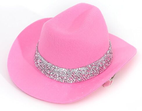 Cowgirl Mini Hat-Country Western Themed Party Decoration,Baby's Birthday decor in Saudi Arabia