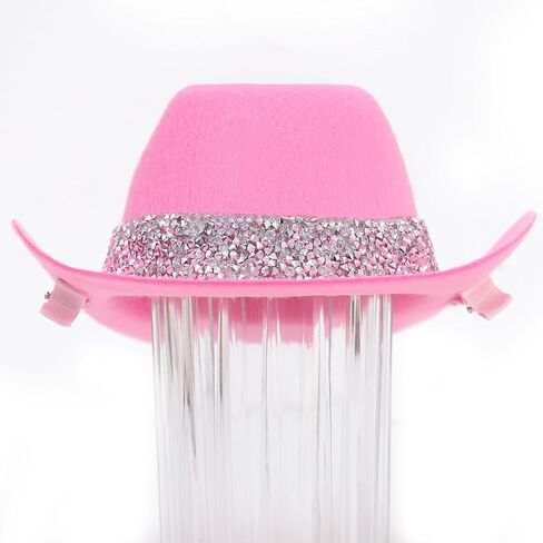 Cowgirl Mini Hat-Country Western Themed Party Decoration,Baby's Birthday decor in Saudi Arabia