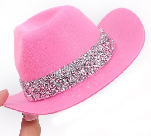 Cowgirl Mini Hat-Country Western Themed Party Decoration,Baby's Birthday decor in Saudi Arabia