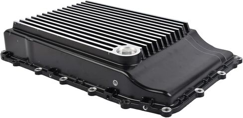 328053220 10R80 Heavy-Duty Cast Aluminum Shallow Transmission Pan Compatible with 2017-UP Ford F150 F250 F350, Ranger, Mustang, Bronco, Lincoln Navigator, Explorer, Expedition in Saudi Arabia