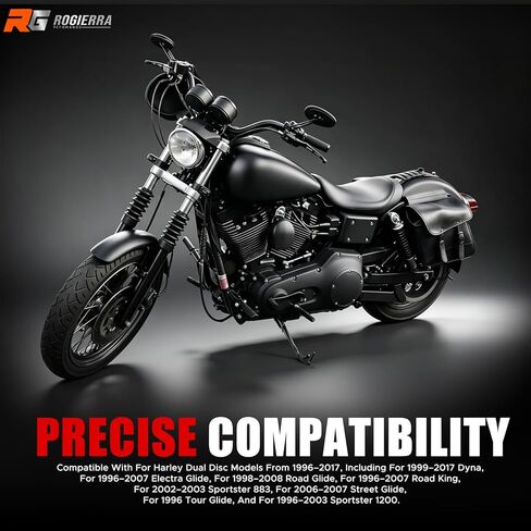 مجموعة إعادة بناء الأسطوانة الرئيسية مقاس 11/16 بوصة متوافقة مع Harley Davidson Dyna Electra Glide Road Glide Road King Street Glide Sportster 883 1260 1996-2007 تحل بعض نماذج الأقراص المزدوجة محل 45072-96 in Kuwait