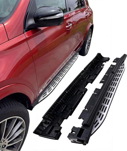 Running Boards Side Steps Fit for 2020-2026 Mercedes-Benz GLE W167 GLE350 GLE450 GLE450e GLE580 GLE43 GLE53 GLE63 AMG S SUV, Aluminum Foot Step Bars Nerf Bars Accessories in Saudi Arabia
