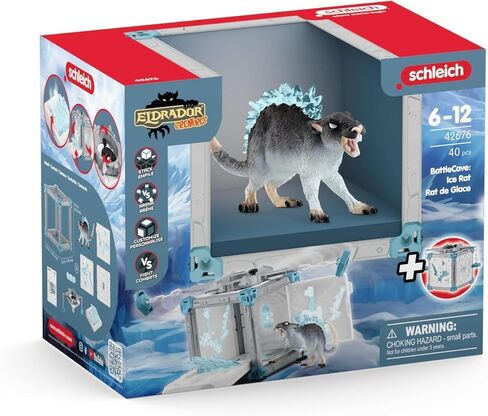 Schleich ELDRADOR Creatures BattleCave Ice Rat Mythical Action Playset- Fantasy Toys for Boys and Girls Ages 7+ in Saudi Arabia