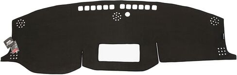 غطاء لوحة القيادة Wellvisors Dash Mat متوافق مع Toyota Tundra 2022 Sequoia 2023 2024 2025 2026 Suede Black in Kuwait
