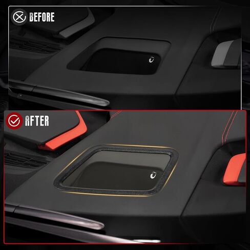 غطاء غبار لعرض الرأس HUD، متوافق مع Corvette C8 Stingray 2020 2021 2022 2023 2024 2025، منطقة لوحة القيادة HUD حافة شاشة عرض درع الغبار، أسود غير لامع، قطعة واحدة in Kuwait