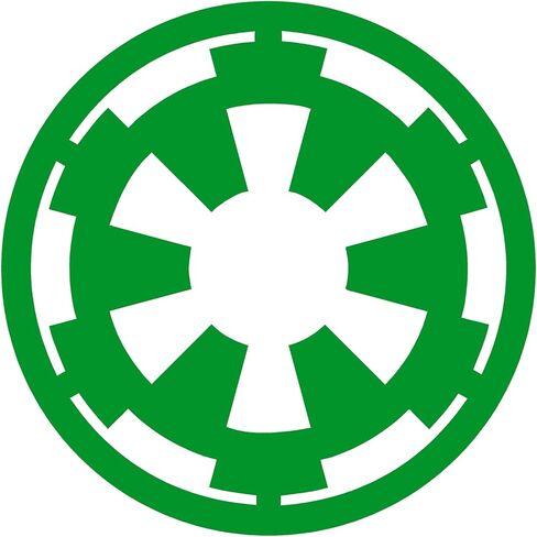 Star Galactic Empire Vinyl Decal Sticker (3", Black) in Saudi Arabia