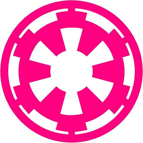 Star Galactic Empire Vinyl Decal Sticker (3", Black) in Saudi Arabia