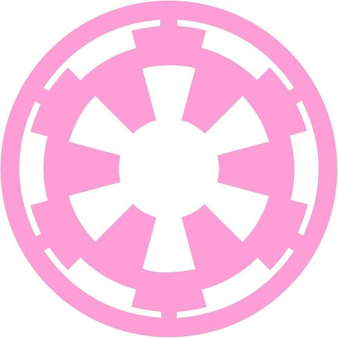 Star Galactic Empire Vinyl Decal Sticker (3", Black) in Saudi Arabia