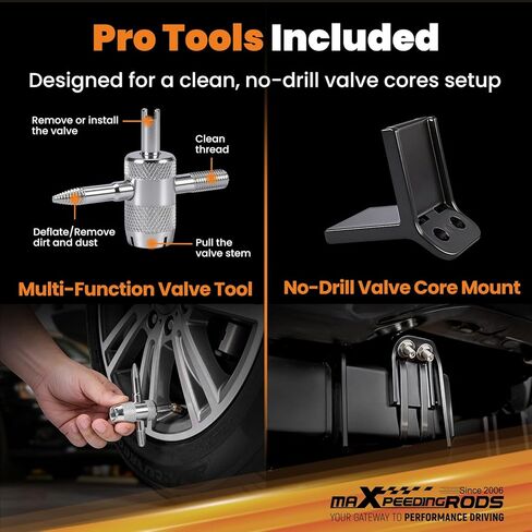 طقم أكياس تعليق هوائي خلفي من maXpeedingrods بوزن 5000 رطل لسيارة Ford F-250 F-350 2017-2019 وF-450 2017-2024 4WD فقط مجموعة زنبركية لمساعد الهواء فائقة التحمل مع مصد داخلي in Kuwait