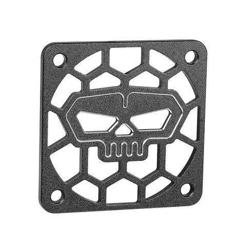 ARA390300 Heatsink ESC Protect Shield for Arrma 6S 1/8 Kraton Notorious Outcast Talion Typhon 1/7 Mojave Felony Infraction Fireteam Limitless,Fan Shroud Protect Rock Guard-Red Skull-35*35MM- Aluminium in Saudi Arabia