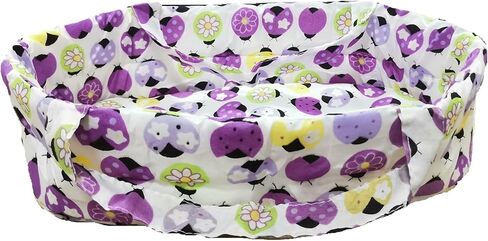 2 Baby Doll Bassinet for 5-6-7-8-9 Inch Small Reborn Baby Dolls,Soft Cradle for Mini Dolls in Saudi Arabia