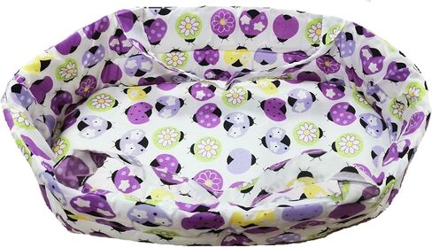 2 Baby Doll Bassinet for 5-6-7-8-9 Inch Small Reborn Baby Dolls,Soft Cradle for Mini Dolls in Saudi Arabia
