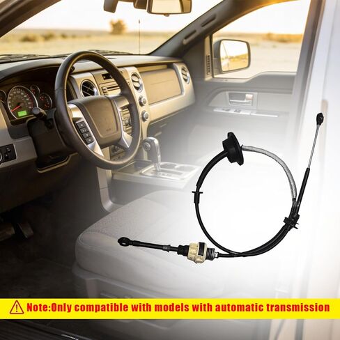 Automatic Transmission Gear Shift Cable Compatible with Ford F-150 2004 2005,Replaces 4L3Z7E395BA,905-608 in Saudi Arabia