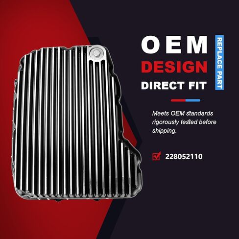 228052110 Transmission Oil Pan Compatible with Dodge Ram 2500 3500 2007 2008 2009 2010 2011 2012 2013 2014 2015 2016 2017 2018 2019 2020 2021 2022 6.7L 68RFE Transmission in Saudi Arabia