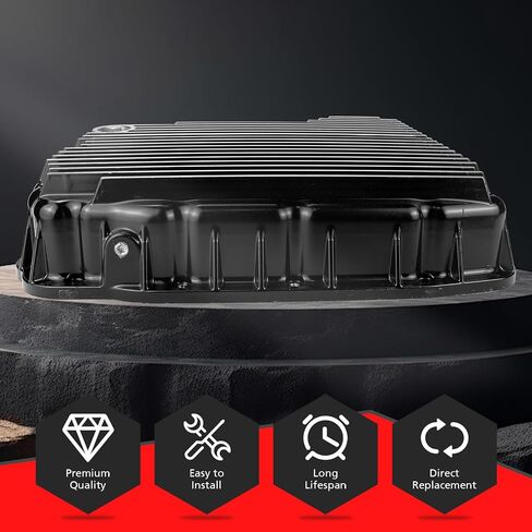 228052110 Transmission Oil Pan Compatible with Dodge Ram 2500 3500 2007 2008 2009 2010 2011 2012 2013 2014 2015 2016 2017 2018 2019 2020 2021 2022 6.7L 68RFE Transmission in Saudi Arabia
