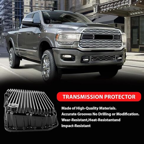 228052110 Transmission Oil Pan Compatible with Dodge Ram 2500 3500 2007 2008 2009 2010 2011 2012 2013 2014 2015 2016 2017 2018 2019 2020 2021 2022 6.7L 68RFE Transmission in Saudi Arabia