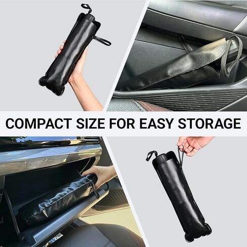 Car Windshield Sunshade Umbrella, Foldable Car Windshield Sun Shade Cover, 5 Layers UV Block Coating Protects from Sun Rays, Window Heat Insulation Protection for Car Windshield (55"x 31") in Kuwait