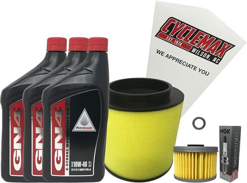 Cyclemax Tune Up Kit compatible with 2005-2011 Honda TRX 500 Foreman with Spark Plugs in Kuwait