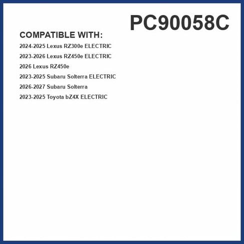 فلتر هواء المقصورة PG PC90058C | يناسب 2023-2025 سوبارو سولتيرا، 2023-2025 لكزس RZ450e، 2024-2025 RZ300e in Kuwait