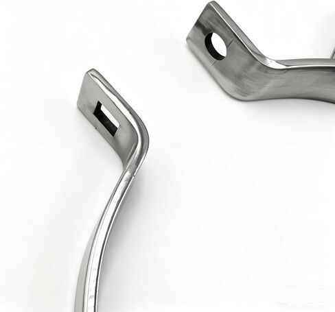 6" Upgrade Stainless Steel Exhaust Clamp Fit for Peterbilt Trucks Chrome Heavy-Duty Exhaust Pipe Clamp in Saudi Arabia