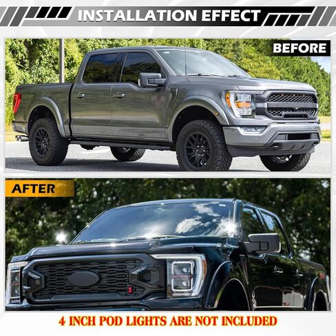 Hood Mount Light Brackets for 15-26 Ford F150, Front A-Pillar F150 Engine Hood Ditch Light Pods Mount for 15-26 Ford F-150 F150 (NOT for 24-26 Tremor & STX Model & Raptor Model) Only 2 PCS Brackets in Saudi Arabia