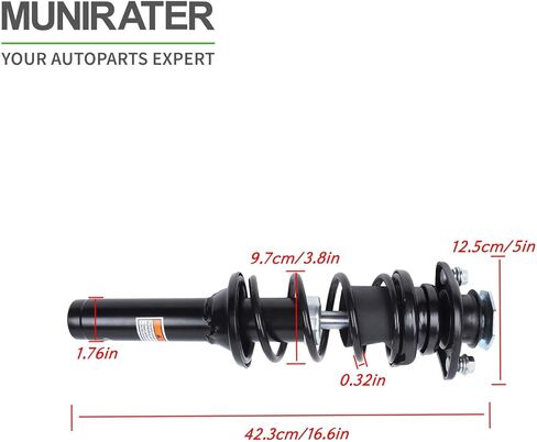 2 Pcs Front Shock Absorber Replacement for 45023-1006 Replacement for Mule 2500 2510 2520 3000 3010 3020 4000 4010 in Kuwait