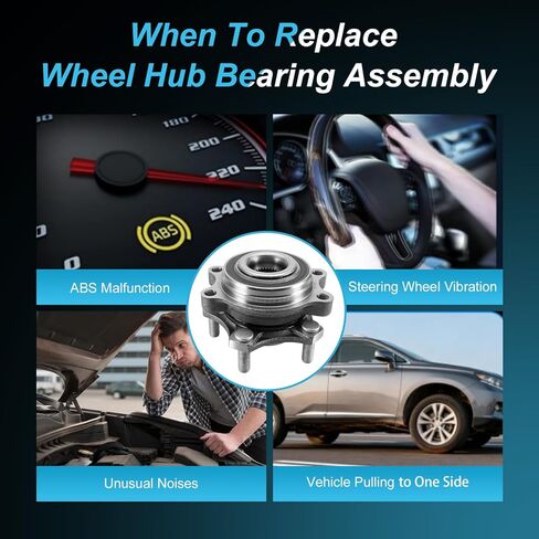 513447 محور العجلة الأمامية ومجموعة المحمل متوافقة مع Nissan Altima 2019-2023 جميع المحركات تحل محل 40202-6CA0A in Kuwait