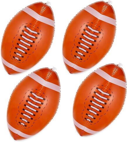 Beach Balls, 16 Inch Inflatable Beach Balls Bulk, 4 Pack Rainbow Color Pool Toys for Swimming, Pool Floats Beach Toys Ball for Summer Beach Water Games Luau Birthday Decorations Party Favors Supplies in Saudi Arabia
