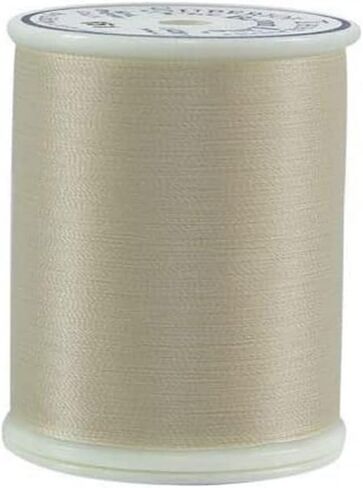 خيوط متفوقة الخط السفلي 2-Ply 60-Weight بوليستر تطريز خياطة اللحف - بكرة 1,420 ياردة (#651 عاجي) in Kuwait
