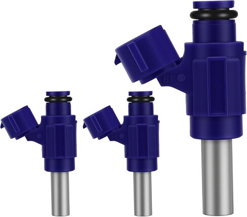 2018-2024 3Pcs Fuel Injectors Compatible for Yamaha WaveRunner EX Deluxe Limited Sport VX Cruiser EXR SuperJet JetBlaster YXZ1000R Replace 2HC-13761-00-00 2HC137610000 EAT819 in Kuwait