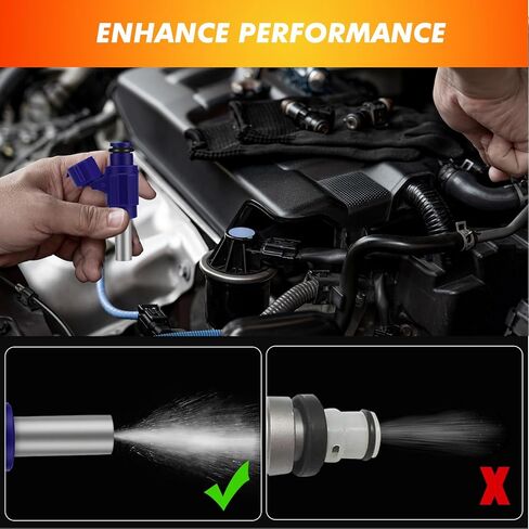 2018-2024 3Pcs Fuel Injectors Compatible for Yamaha WaveRunner EX Deluxe Limited Sport VX Cruiser EXR SuperJet JetBlaster YXZ1000R Replace 2HC-13761-00-00 2HC137610000 EAT819 in Kuwait