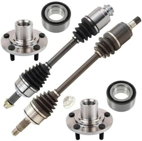 Interchange Front 6 Piece Drivetrain Set for Honda Accord 2013-2014 L4 2.4L (Manual) in Kuwait
