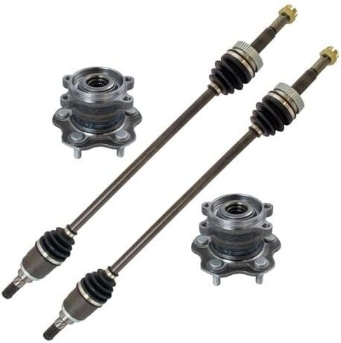 مجموعة أدوات الدفع الخلفية المكونة من 4 قطع على طراز OEM لسيارة Rogue Select 2014-2015 اليابانية المدمجة AWD (VIN J) in Kuwait